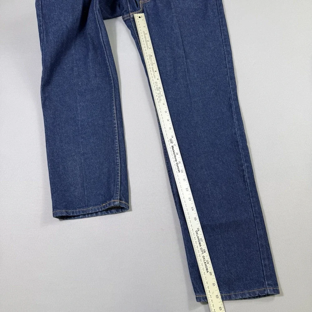 VTG Levis 505 Jeans 36x32 (measures 34x32) Mens Orange Tab Made in USA 80s EUC